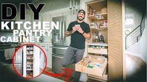 Find design your own pantry closet. Diy Kitchen Pantry Cabinet Youtube
