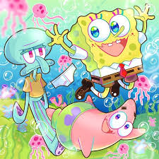 27 Mind Blowing Works Of Spongebob Squarepants Alternative Art Spongebob Drawings Spongebob Spongebob Wallpaper