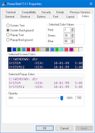 Check spelling or type a new query. How To Change The Background Color Of The Console Window A Lnk Opens Programmatically Super User