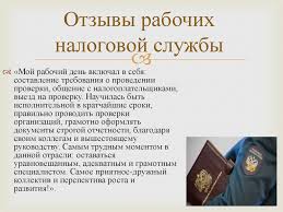 Rabota V Nalogovoj Sluzhbe Online Presentation