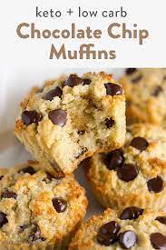 Keto Chocolate Chip Muffins Keto Chocolate Chips Chocolate Chip Muffins Chocolate Chip