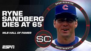 Hall of Fame second baseman Ryne Sandberg dies at age 65