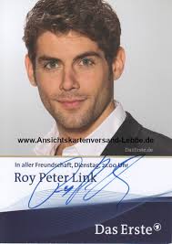 Autogramm Roy Peter Link * Köln, ARD : In aller Freundschaft