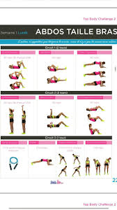 Tbc2 Semaine 1 Lundi Exercices De Fitness Programme Fessiers Body Challenge Gratuit