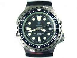 A dive watch is essentially just a watch that is waterproof enough to withstand the pressure at the depths that divers dive to. Apeks 500m Dive Watch