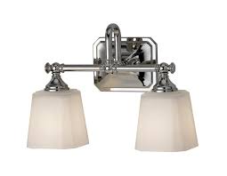 Available in a wide range of light configurations and styles, this classic collection of art deco bathroom lights is a homeowner favorite. Concord 2 Light Above Mirror Light Polished Chrome Fe Concord2 Bath