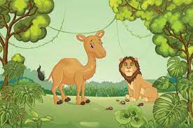 They suggested the lion to kill the camel for meal. The Lion And The Camel Panchatantra Short Stories Allaboutkiids