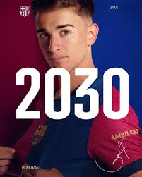 ✓ Gavi's renewal agreement has been completed. He'll sign until 2030, and  will keep his €1b release clause. He will sign at the end of the week.  [Xavi Torres]