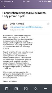 Laporan sebelum ini menyebut susu rumusan bayi berkenaan disyaki menggunakan cap dagangan tiruan. Tular Lagi Kes Susu Tiruan Kali Ini Jenama Terkenal Dutch Lady Pula Yang Kena Pa Ma