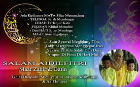 Yang balik kampung tu, harap jaga dan patuhi sop. Selamat Hari Raya Aidilfitri Maaf Zahir Dan Batin