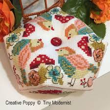 This is a quick and easy pattern to stitch up. Biscornu Pincushion Patterns Designed By The Tiny Modernist