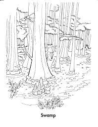 habitat forest 23 swamp animal coloring pages pictures support tache conseils color slicks crayons on brick stain tip coloriages