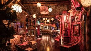 Once Upon A Time In The West Bar Scene Inside The Pacific Seas The Most Gorgeous New Tiki Bar In All The Land Tiki Bar Tiki Tiki Lounge