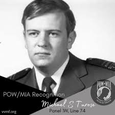 In remembrance of 1LT Michael S. Turose POW/MIA 🙏🫡🇺🇸🥀🌺