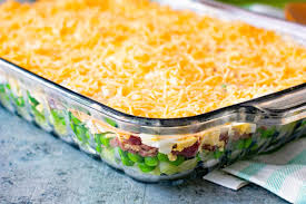 Traditional Seven Layer Salad Julie S Eats Treats