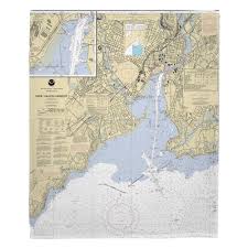 Ct New Haven Harbor Ct Nautical Chart Blanket Island