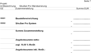 Kostenlose vorlagen fur leistungsbeschreibung 11. Muster Leistungsverzeichnis Pdf Free Download