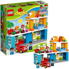Lego duplo haus mit zimmern. Lego Duplo 10835 Familienhaus Spielando Spielwaren Online