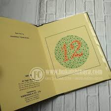 Buku ini dinamakan buku ishihara karena penemu buku ini adalah dr. Buku Ishihara Cv Fitrah Cemerlang