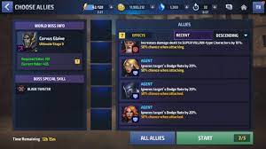 You can do 10 runs per day and the attempts are reset every day at 8:00 am pacific time. Marvel Future Fight World Boss Normal Guide Slfor