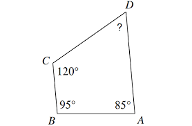 It was pointed out that identifying the vertices of the quadrilateral is not enough to uniquely identify it. Find Missing Angles In Triangles And Quadrilaterals