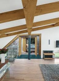 The oeil cocktail table by. 25 Homes With Exposed Wood Beams Rustic To Modern Dwell