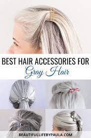 Best Hair Accessories For Gray Hair Gray Hair Growing Out Grey Hair Over 50 Hair Styles