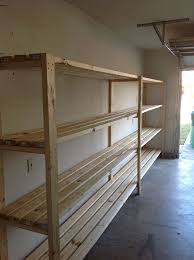 2x4 Garage Shelving Diy Garage Storage Shelves Garage Storage Garage Makeover