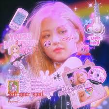 rose rosdycore black pink kpop black hair kpop grunge girl