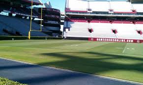 Williams Brice Stadium Section 20 Row A2 Seat 10 South