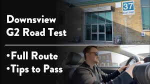 Downsview G2 Road Test Full Route Tips On How To Pass Your Driving Test In Toronto Youtube