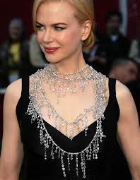 Rough Diamonds Lotus Diamonds Oscar Jewelry Nicole Kidman Celebrity Jewelry