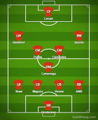 Frank lampard opts for a change in formation for today's game at manchester united, switching to three at the back. How Could Manchester United Line Up In 2021 22 Man United News And Transfer News The Peoples Person