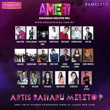 Latest oldest most discussed most shared most viewed. Meletop On Twitter Top 20 Artis Baharu Meletop Anugerah Meletop Era 2017 Ame2017 Undi Sekarang Di Https T Co Bu3oevwk9p