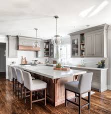 It makes the kitchen furniture as well as any other items placed on the floor more visible in the interior. Grey Kitchen Design Home Bunch Interior Design Ideas