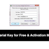 So, the key is a combination of machine numbers with some information that can be used to register a program, software, or application. 3