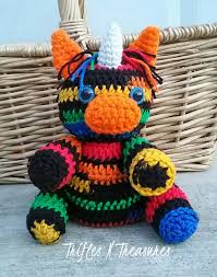 Check spelling or type a new query. Ravelry Pedro The Rainbow Zebra Unicorn Pattern By Tera Kulling