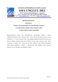 40 soal dan pembahasan simulasi masuk sma unggul plus tahun 2020 soal yayasan tunas bangsa soposurung balige defantri com berikut soal tes masuk sma dan pembahasannya 2019. Sma Unggul Del Kezdolap Facebook