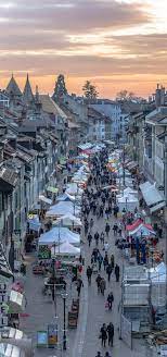 Originellement composé de 34 communes. Stadtplan Morges