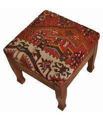 Vintage fabrics create truly unique upholstered benches. Kilim Ottomans Ideas On Foter