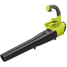 Black And Decker Leaf Blower Battery Charger Ryobi Reconditioned 155 Mph 300 Cfm 40 Volt Lithium Ion Cordless Battery Jet Fan Leaf Blower Tool Only Zrry40411bt The Home Depot Ryobi Jet Fan Leaf Blower