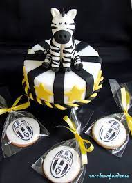 Mini Torta E Biscotti Tema Juve Torte Mini Torte Torte Di Compleanno Uomo