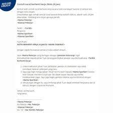 Demikian juga dengan hal nya ketika anda ingin berhenti bekerja, anda harus. Resume Kreatif Contoh Contoh Surat Berhenti Kerja Facebook