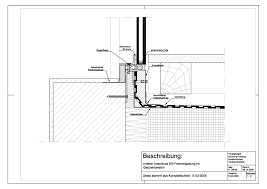 E 02 0009 Unterer Anschluss Sg Festverglasung Im Gaubenbereich Gaube Fest Schnittchen