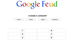 I'm assuming that i was either featured in a youtube video, or lots of people have been searching google feud. Google Feud Turns Google Autocomplete Into A Soul Crushing Game Vox