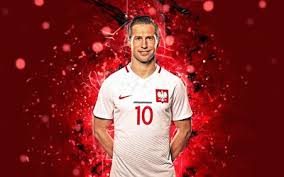 Born 29 january 1990) is a polish professional footballer who plays for lokomotiv moscow and the poland national team as a defensive midfielder. Download Wallpapers 4k Grzegorz Krychowiak Abstract Art Poland National Team Fan Art Krychowiak Soccer Footballers Neon Lights Polish Football Team For Desktop Free Pictures For Desktop Free
