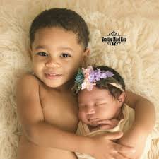 Black American And Korean Baby Brayden Brayleigh 2 Years Newborn African American Korean With Images Children Photography Siblings Children Photography African Children