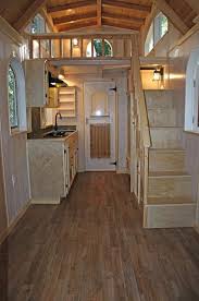 This Is The Cozy Chalet Tiny House On Wheels By Molecule Tiny Homes That S For Sale In Santa Cruz Califo Tiny House Cabin Tiny House Towns Tiny House Interior