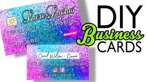 Make your own personalized business card today with our free business card maker. Diy Business Cards From Your Phone Youtube