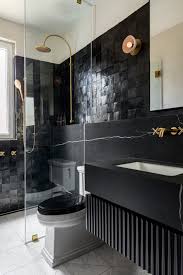 Find & download free graphic resources for white bathroom. This Black And White Bathroom Makeover Has Major Parisian Vibes Architectural Digest